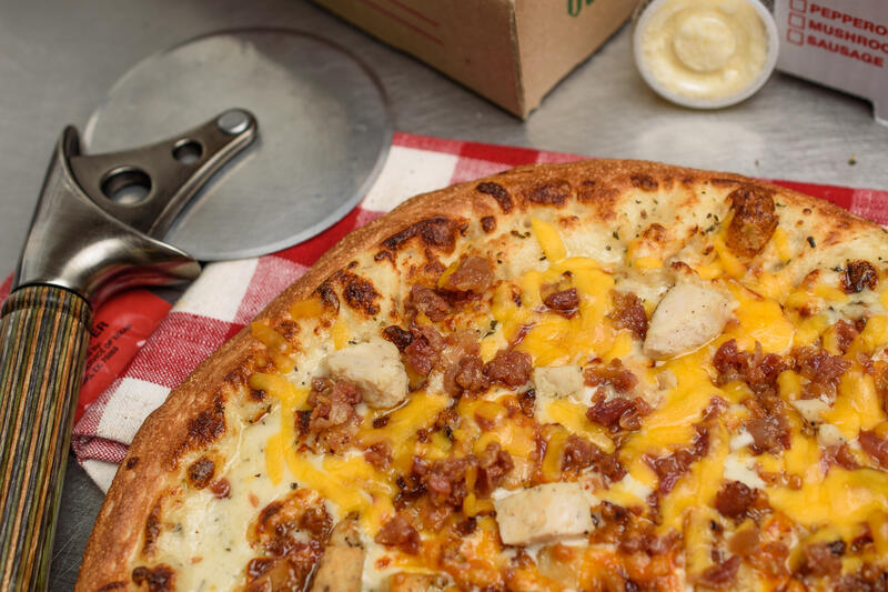 Chicken Bacon Ranch Pizza