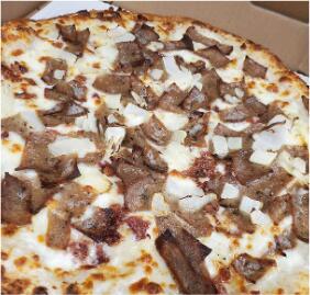 Lamb Gyro Pizza
