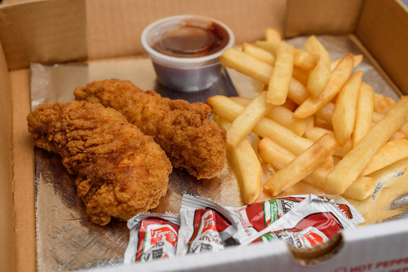 Kids Chicken Strip Dinner
