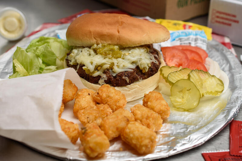 Green Chili Cheeseburger